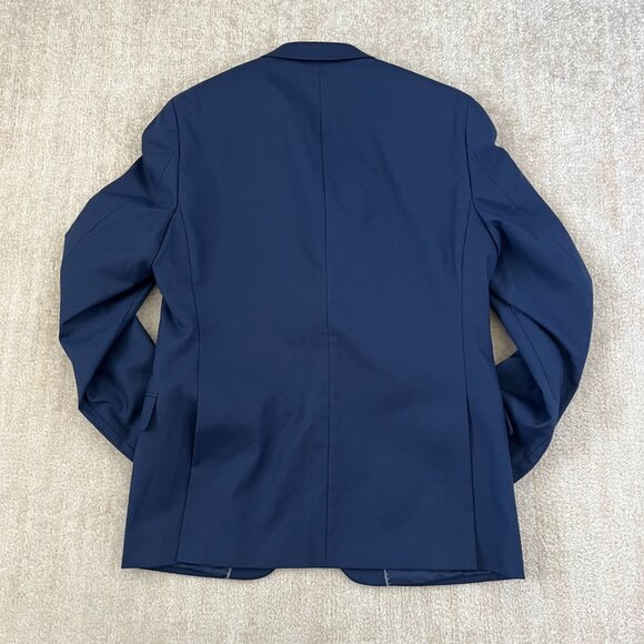 Alfani Slim Fit Blue Suit Jacket 40R - Picture 4 of 10